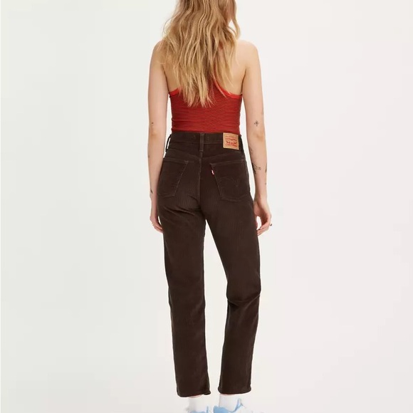 Levi’s Wedgie Straight Corduroy Pants - Picture 3 of 4